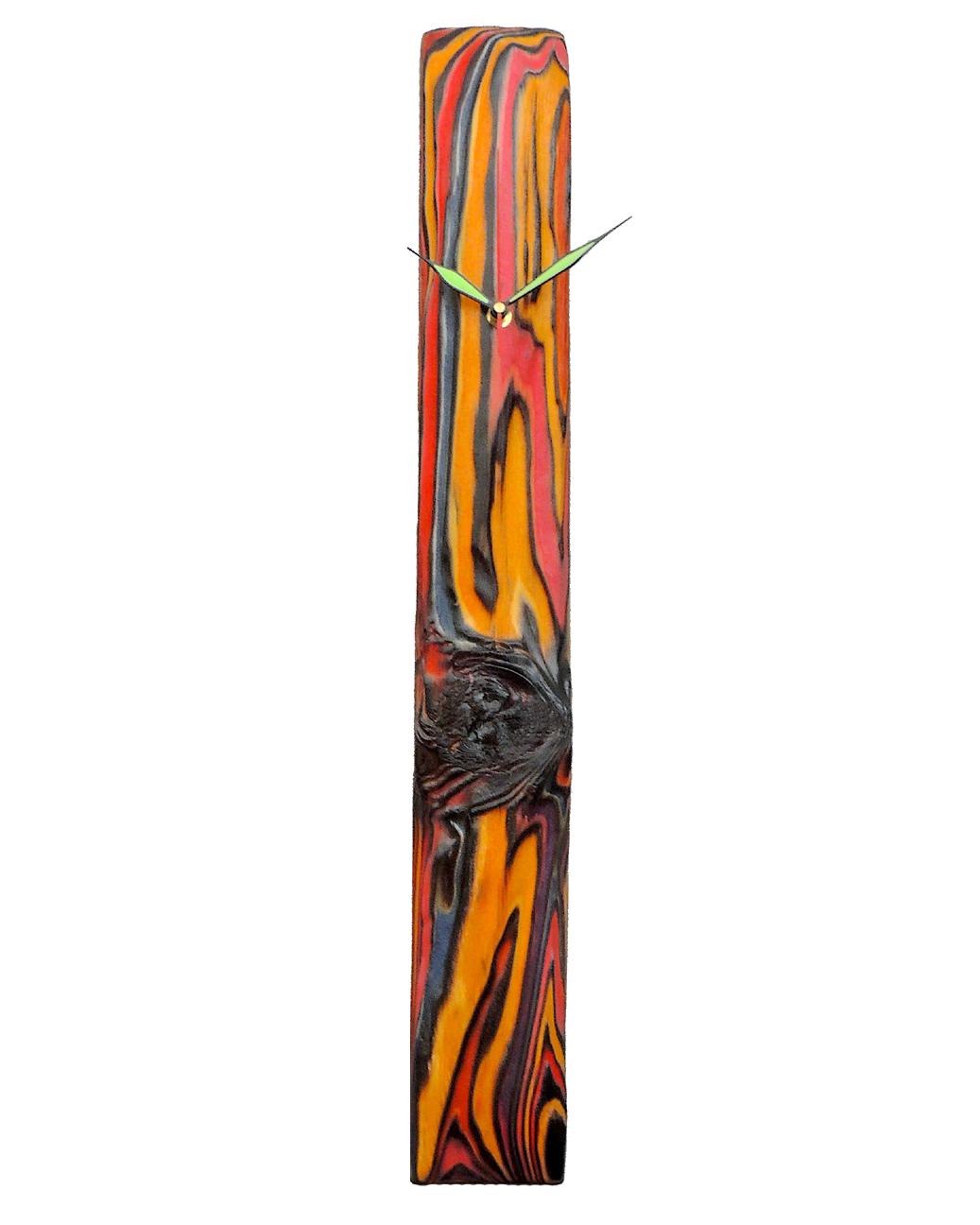 Shou Sugi Ban Wood Clock Art - Trussell 0001 — Korzen Designs